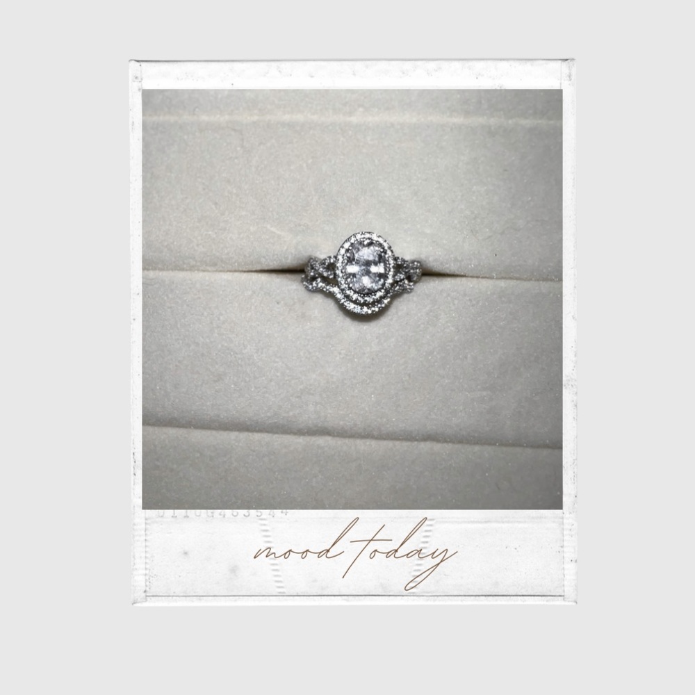 Sold - Halo Bridal Ring